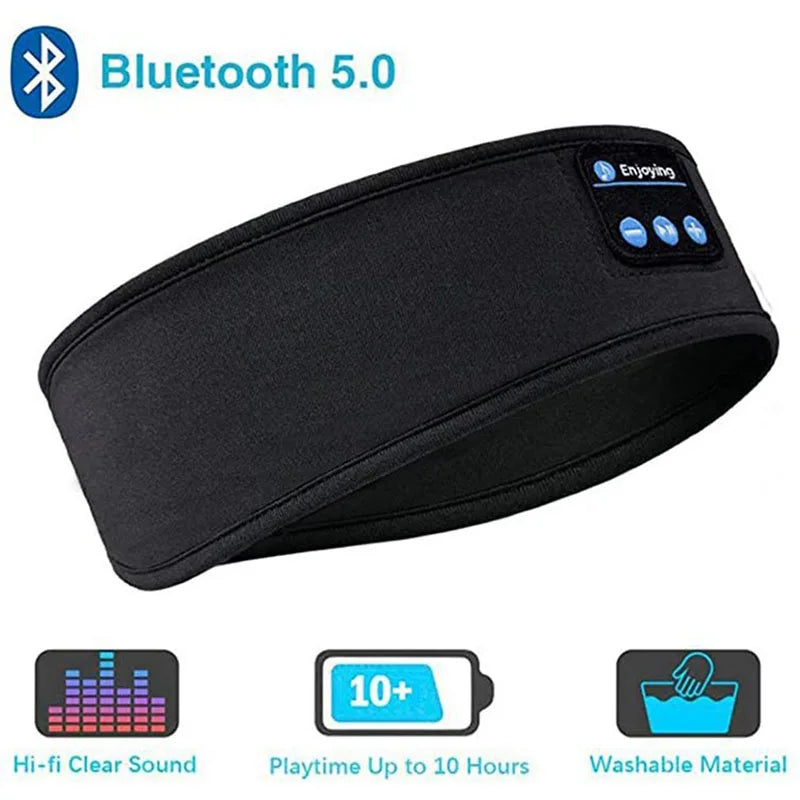 Auriculares Bluetooth para Dormir con Antifaz | Máscara de Sueño Inalámbrica