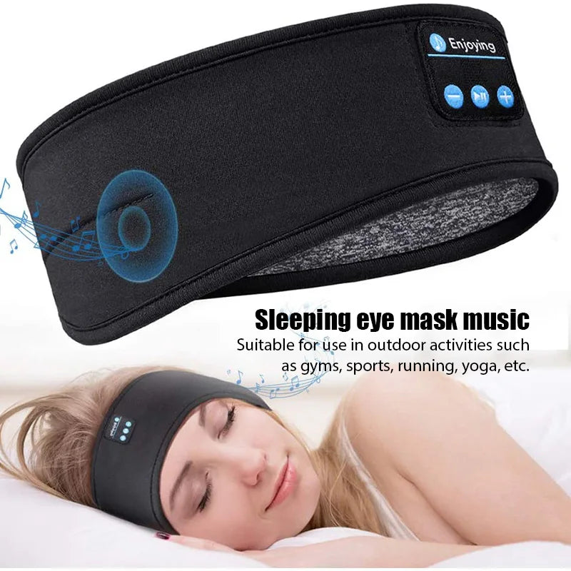 Auriculares Bluetooth para Dormir con Antifaz | Máscara de Sueño Inalámbrica